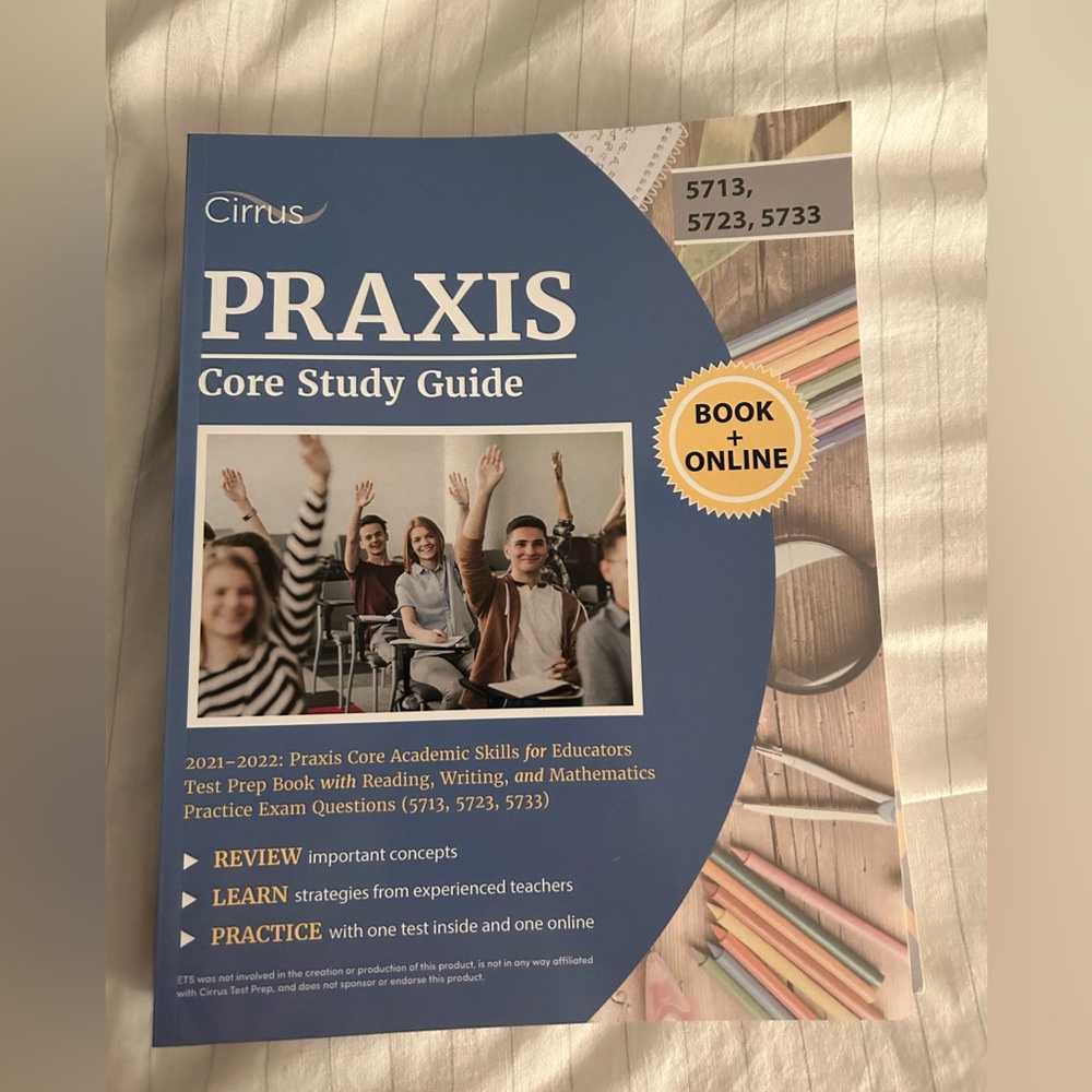 Praxis Core Study Group Book